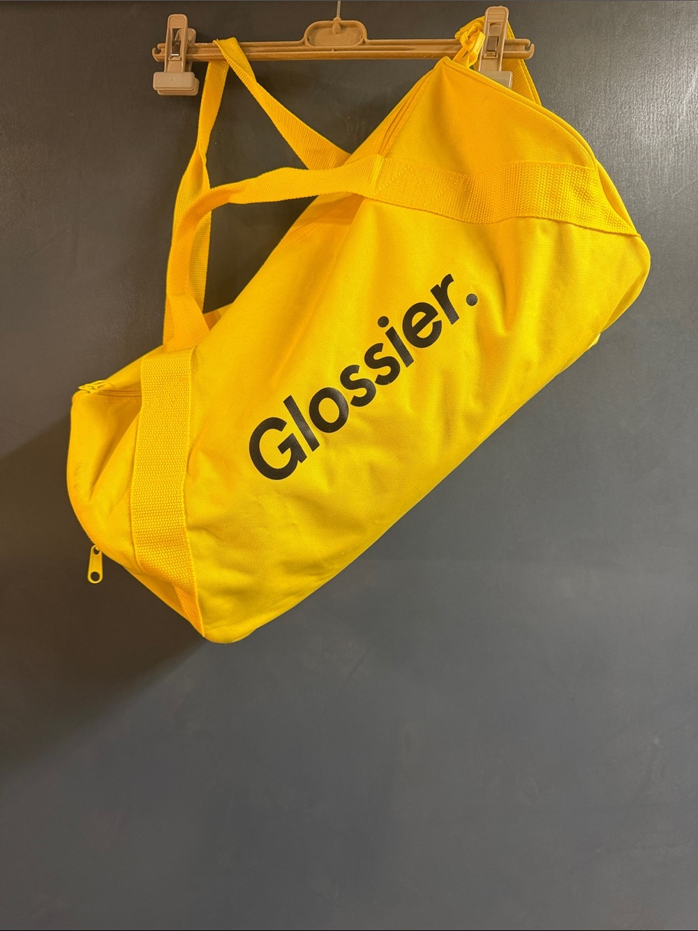 Glossier Glam Gym Duffel Bag